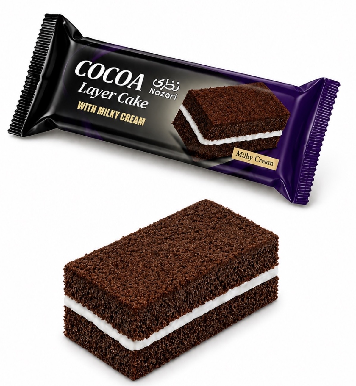 Velvet Cocoa Layer Cake