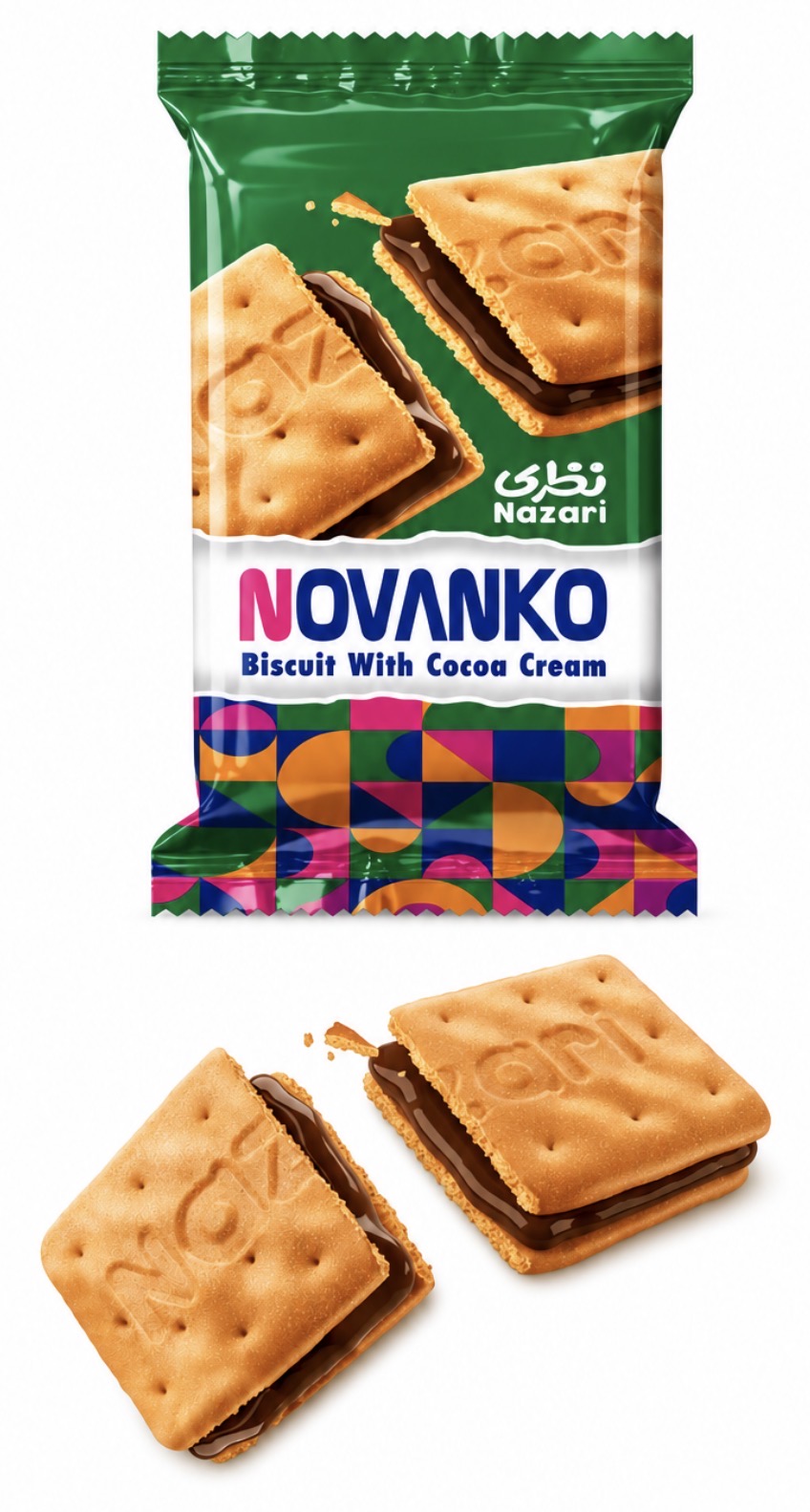 Novanko Biscuit (Cocoa Cream)