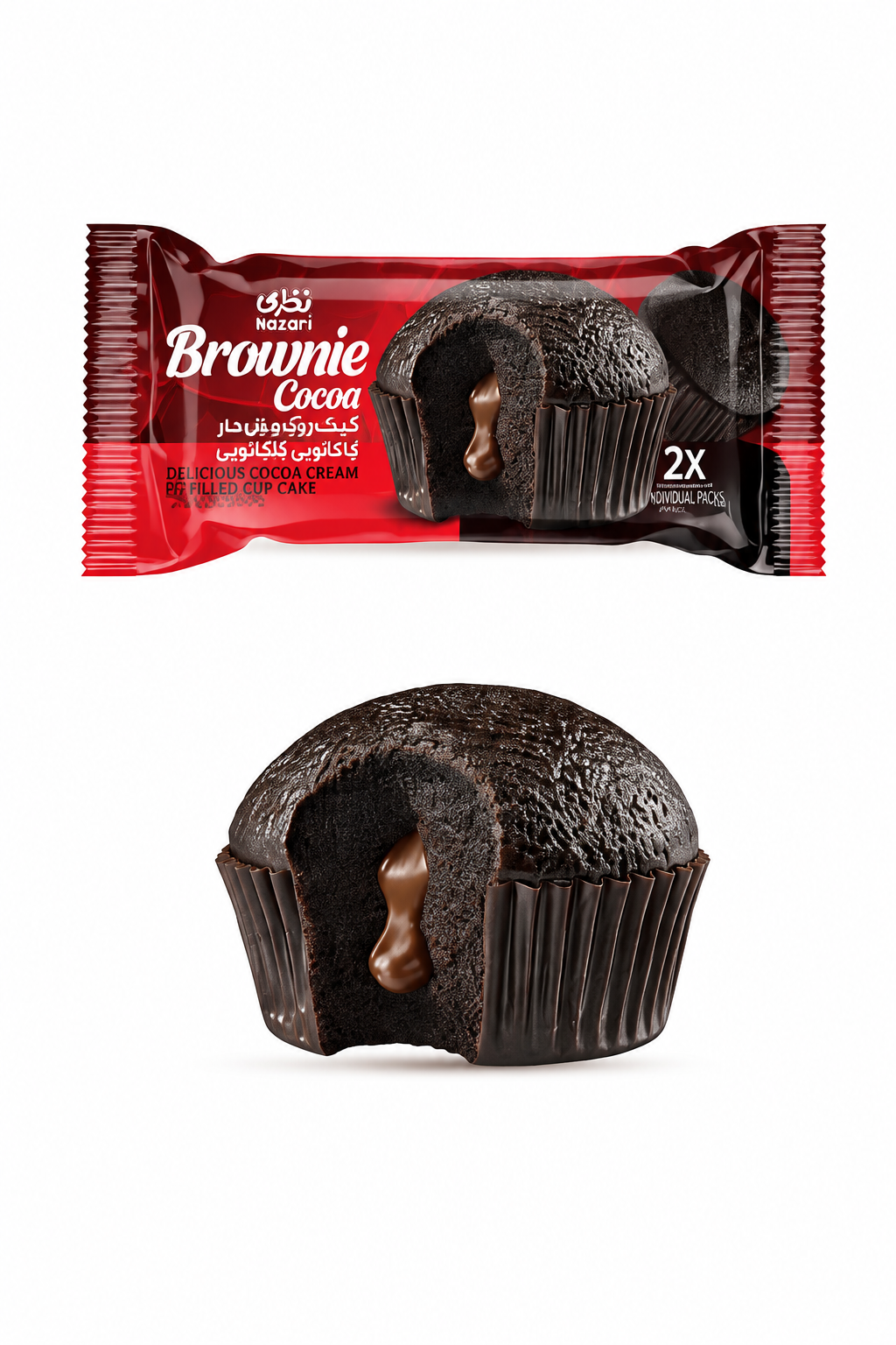 Twin Cocoa Brownie